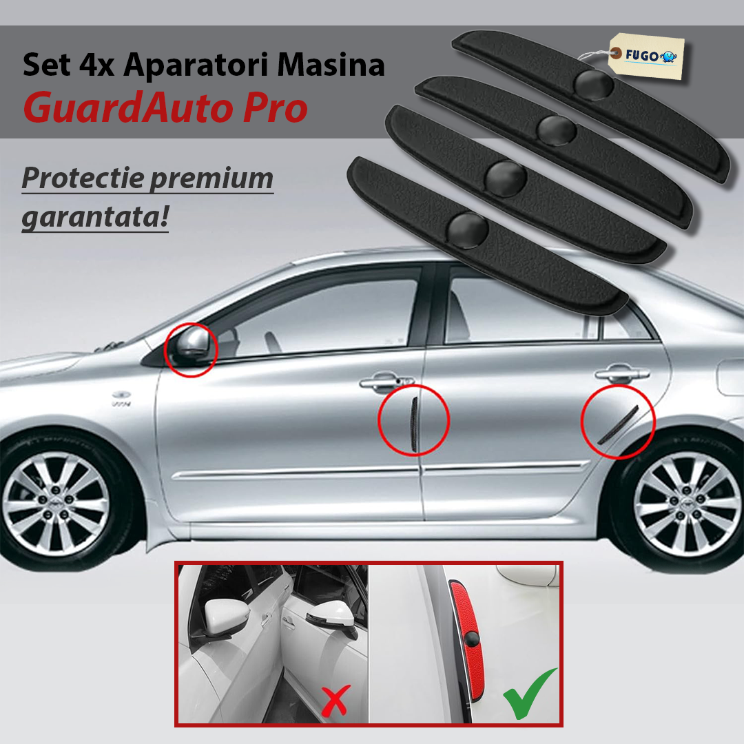 Set 4x Aparatori Masina GuardAuto Pro