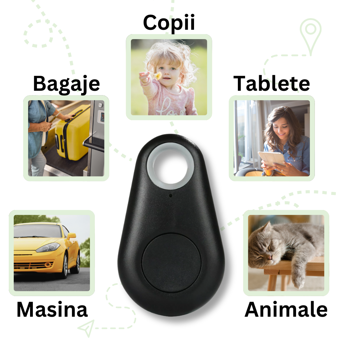 Tracker inteligent pentru urmărirea locatiei animalelor/ lucrurilor, GPS pentru urmarirea in timp real