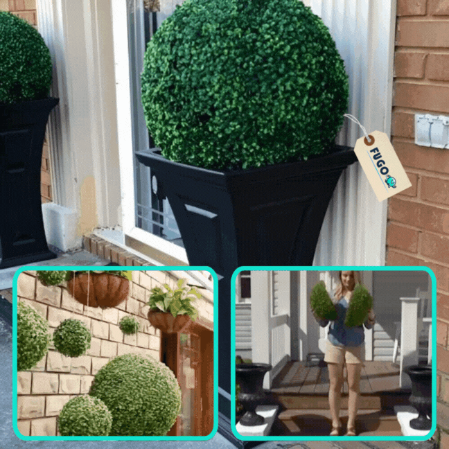 Planta artificiala, bila decorativa - MARE - 28 cm