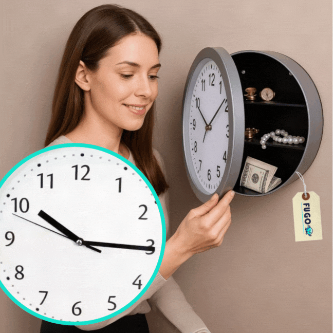 Ceas tip seif pentru perete