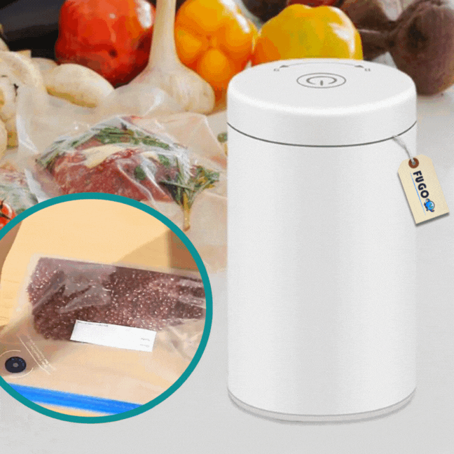 Aparat de vidat si Pompa de aer 2 in 1 + CADOU 3 pungi sigilare