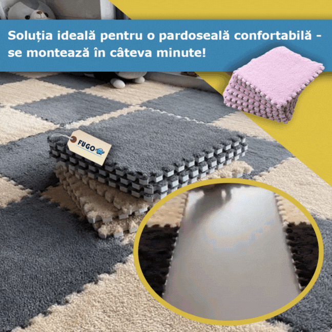 Covor moale modular - 10 buc.