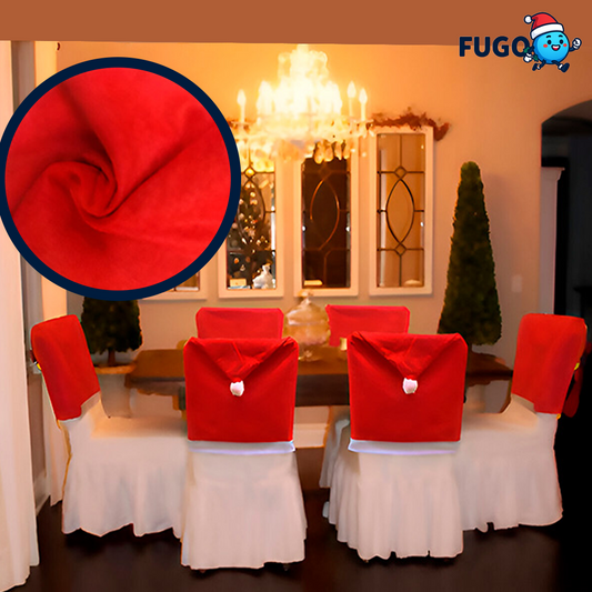 Huse de Craciun pentru scaune, 4 buc.
