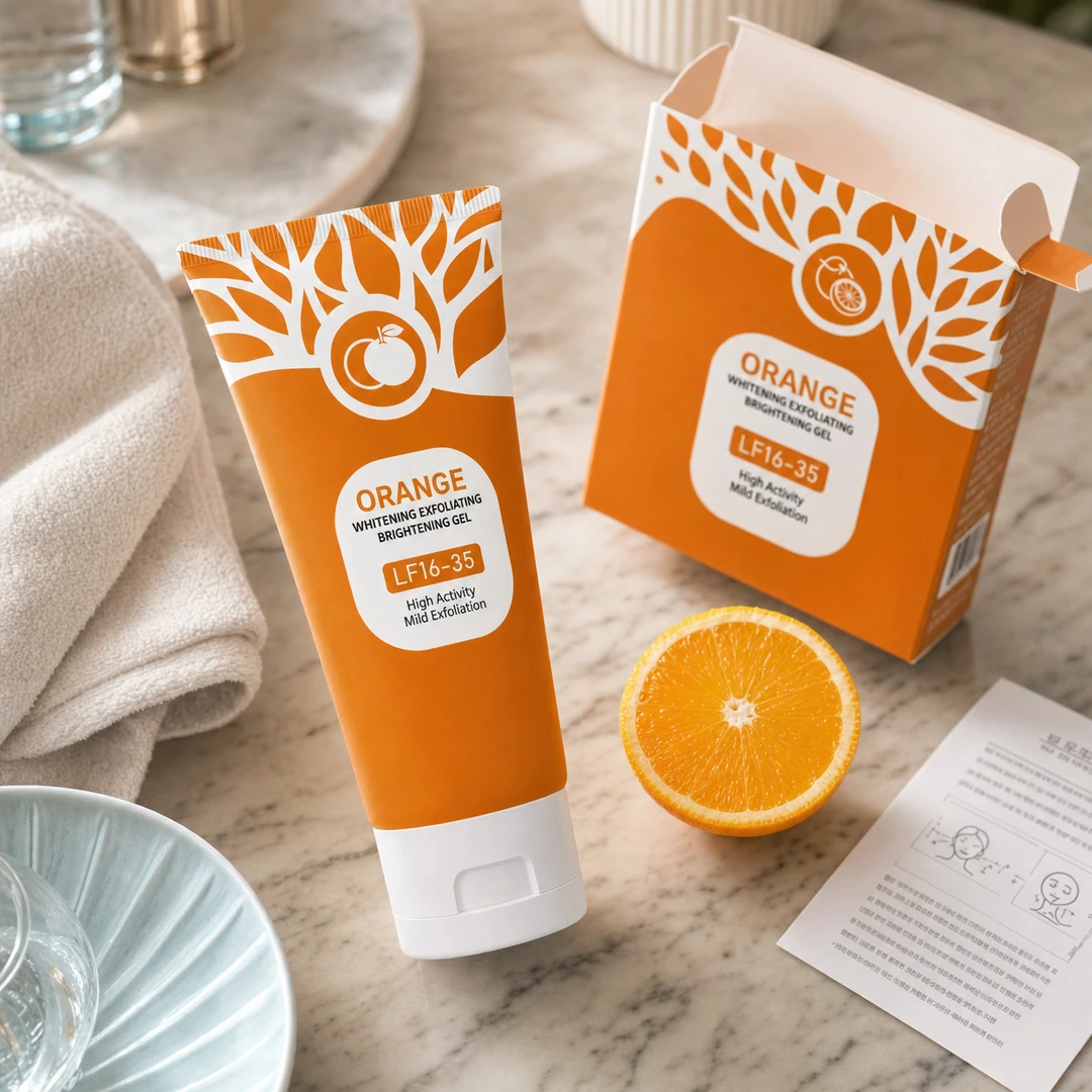 Gel Exfoliant cu Enzime de Portocala