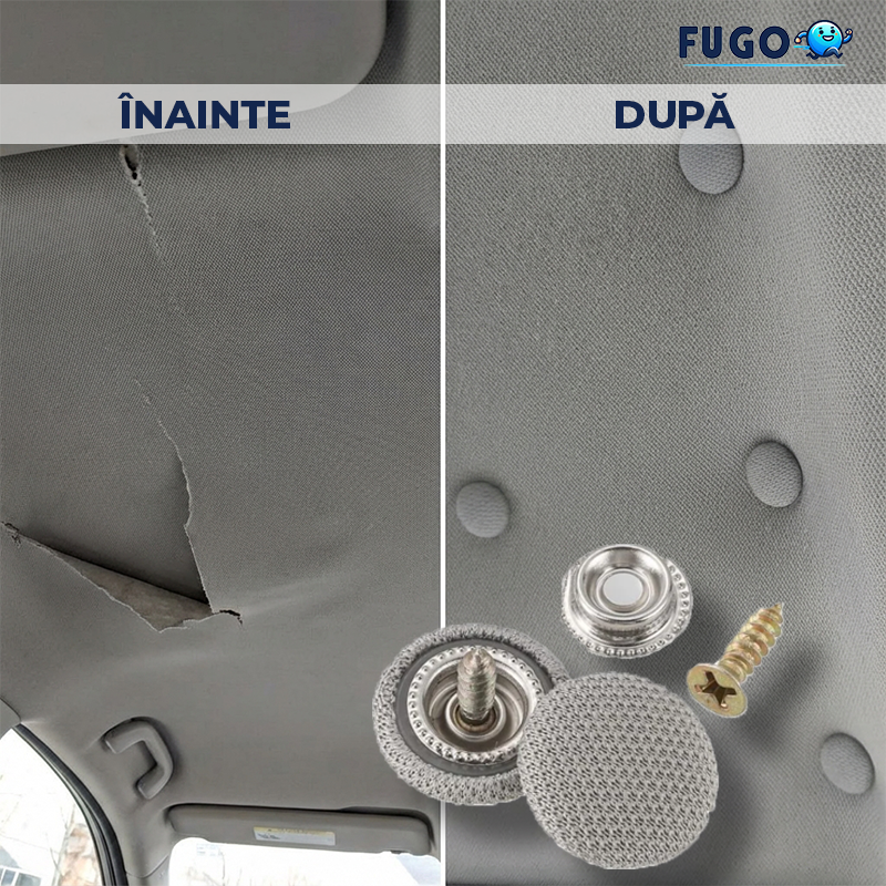 Kit pentru Repararea Plafonului Auto, 40 buc.