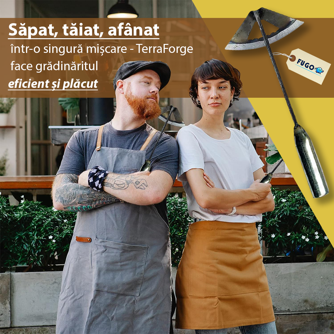 Sapă multifuncțională din oțel călit TerraForge