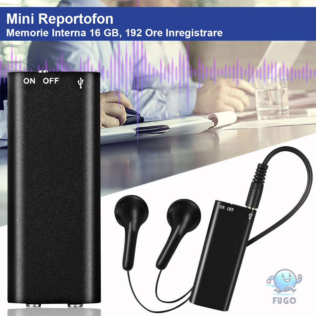 Mini Reportofon Spion