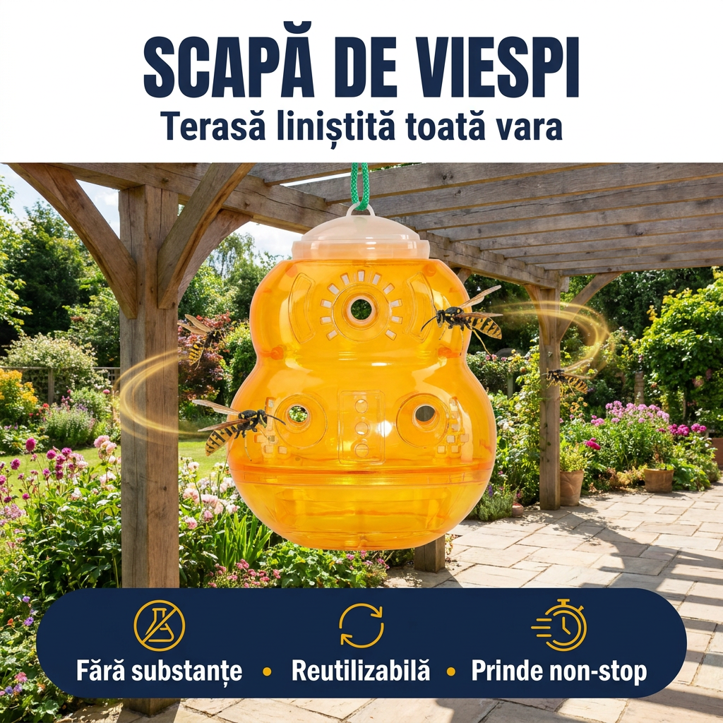 Capcană viespi - SCAPĂ DE VIESPI