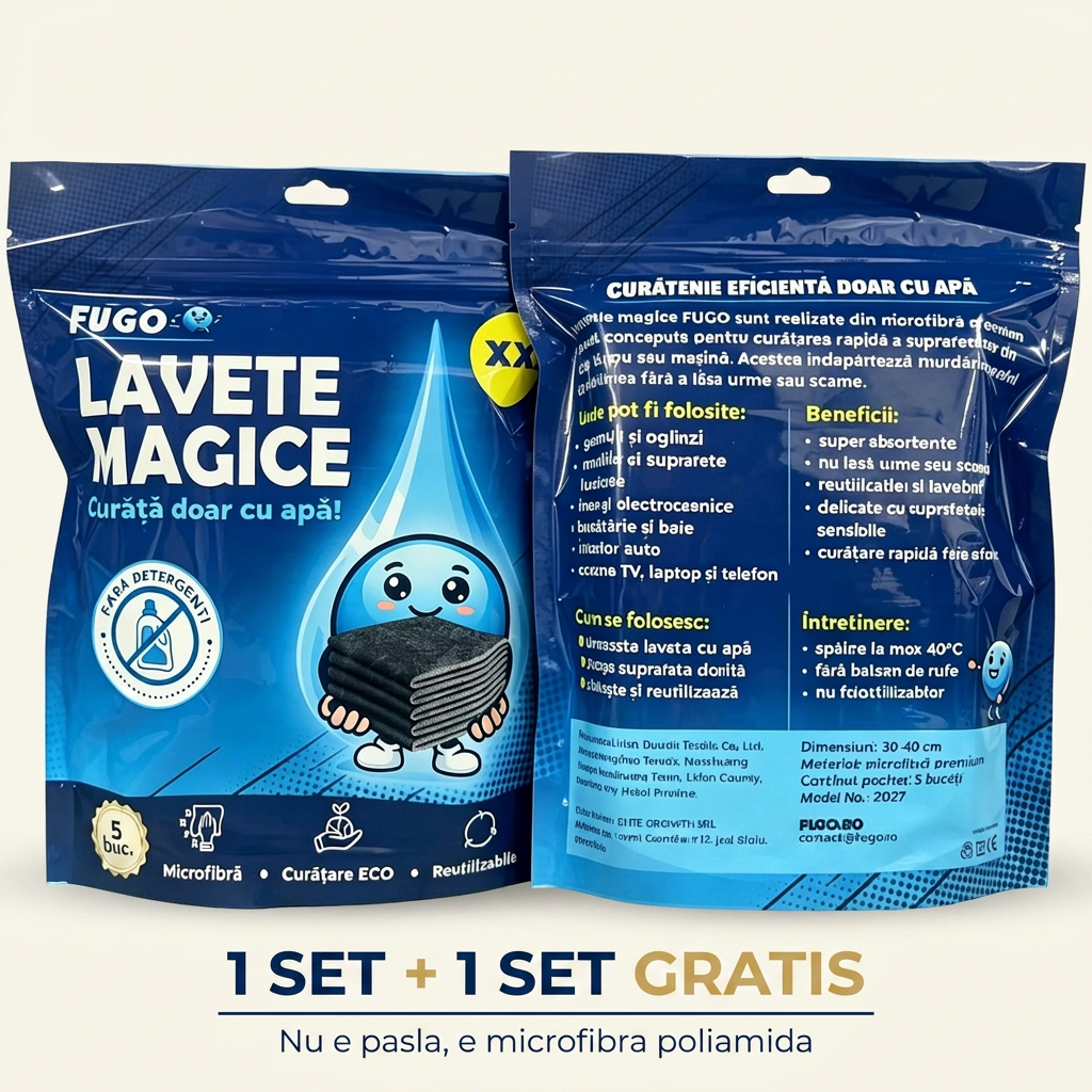 Ambalaj FUGO 1 set + 1 set gratis