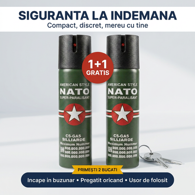 Spray siguranta personala - 1+1 gratis, primesti 2 bucati